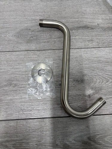 PROFLO 10" Shower Arm and Flange Only - Nickel PFSK44ZBN - Picture 2 of 3