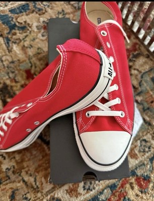 Converse All Stars White And Red