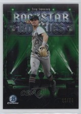 2025 Bowman Rockstar Rookies Green Refractor 22/99 Trey Sweeney #RR-2 1bn9
