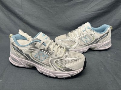 New Balance Boys 530 Athletic Sneakers GR530GB White Blue Size 5.5 NEW IN BOX!