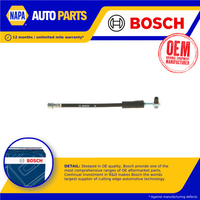 Brake Hose fits CUPRA ATECA Rear 1.5 2.0 2023 on Hydraulic Bosch 5Q0611775J New