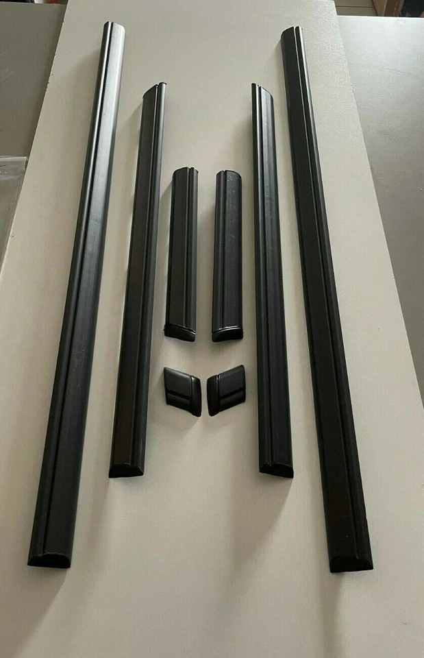 For Mercedes Benz W124 Sedan Door Fender Moulding Trim Set 8 PCS - Image 2 of 4