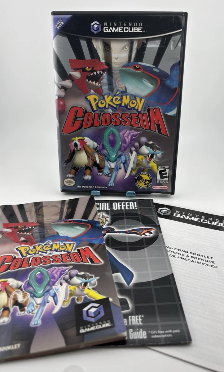 Pokémon Colosseum Con Memorycard Gamecube Original Japonés