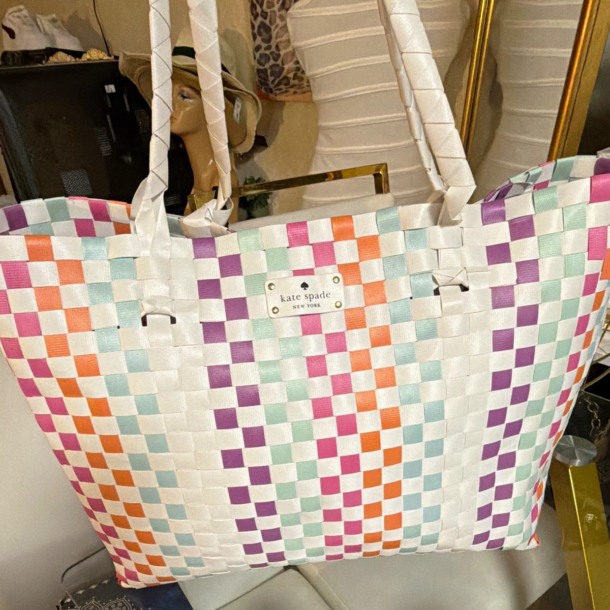 kate spade new york Checkered Bags & Handbags for Women for sale