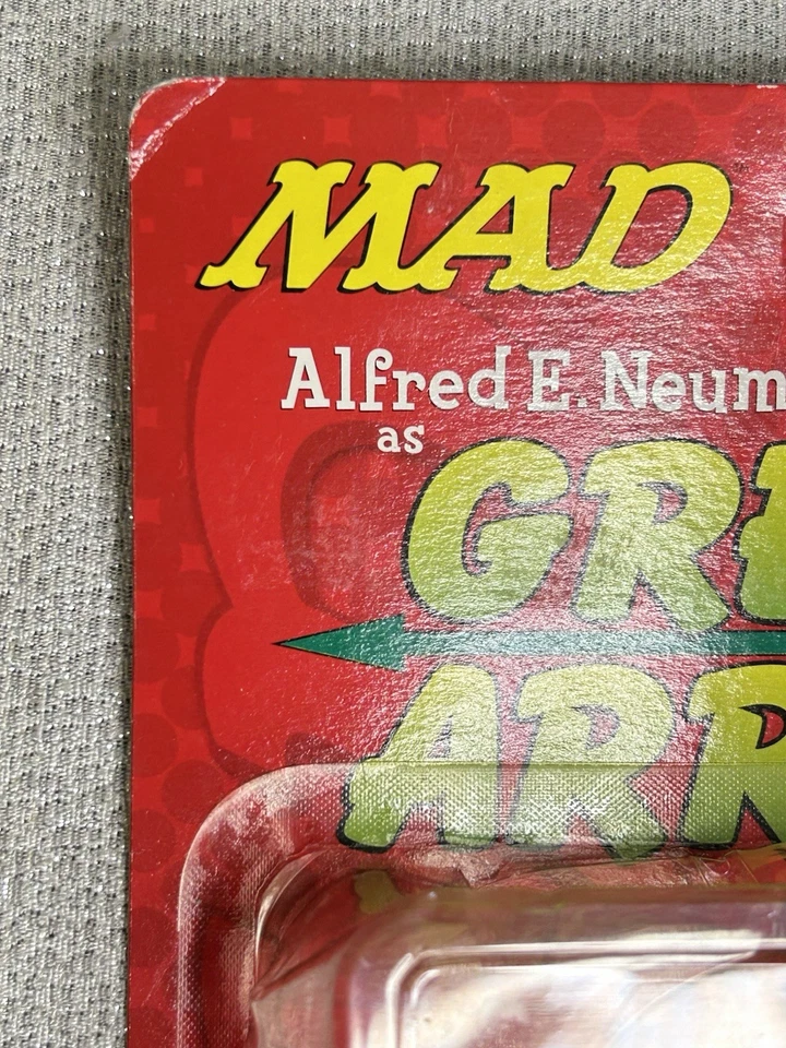 Figura DC Direct Mad Magazine Alfred E Neuman como Flecha Verde 6" NUEVA EN PAQUETE Foto 4 de 4