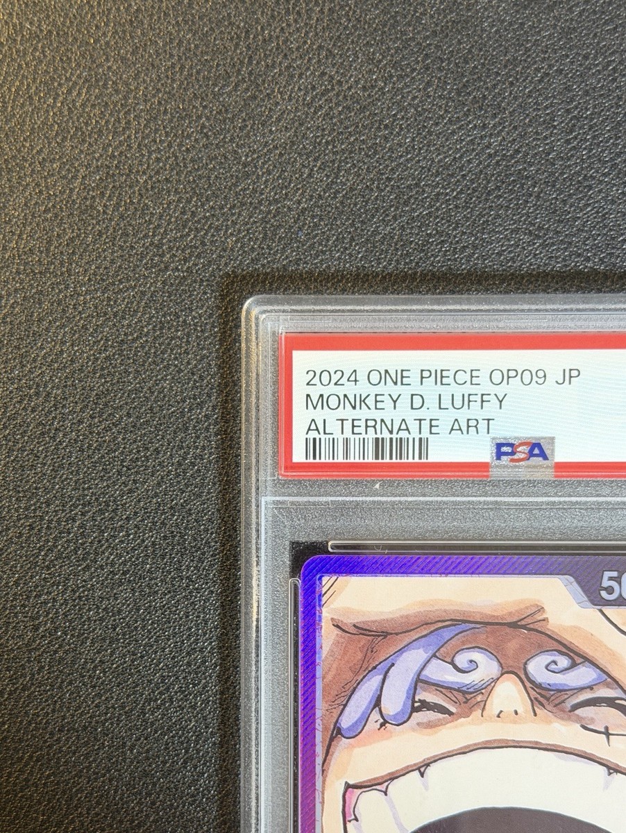 PSA 10 Luffy OP09-061 L-P Parallel Emperors in the New World ONE