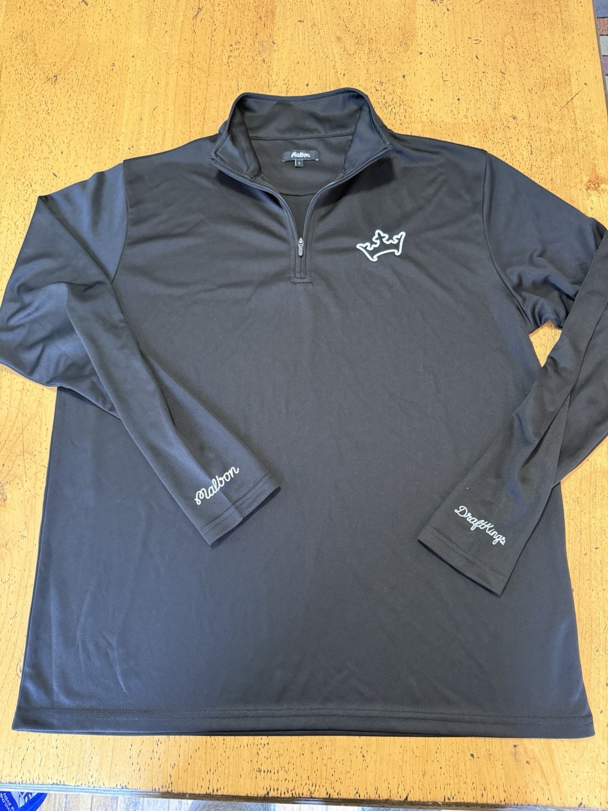 Malbon X Draft Kings Polyester Performance 1/4 Zi… - image 1