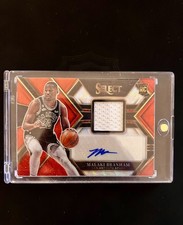 2022-23 Select Malaki Branham Red Wave Rookie Patch Auto RPA