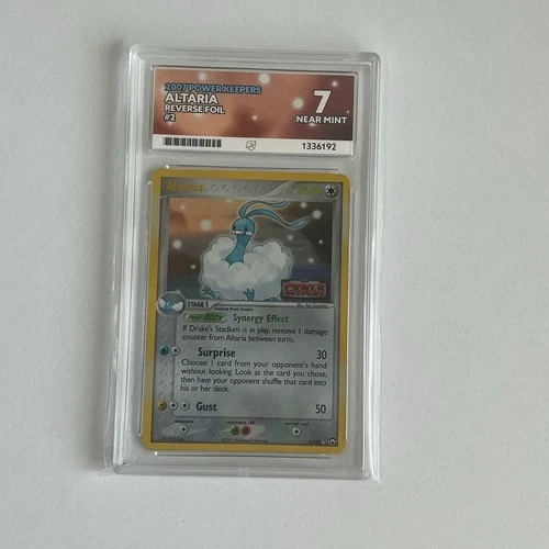 Pokémon TCG Altaria 2/108 Stamped Reverse Foil  English 2007 Graded Ace 7