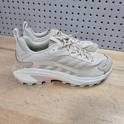 Merrell Moab Speed 2 Low Women s Athletic Trail Shoes SIZE 8.5W Khaki J037854W