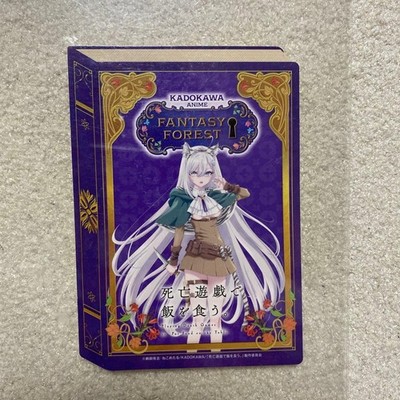 Anime Japan 2026 Playing Death Games to Put Food on the Table Book type Sticker