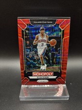 2024-25 PANINI PRIZM MONOPOLY LEGENDS RED PRIZMS ALLEN IVERSON PHILADELPHIA