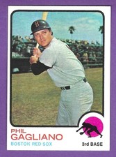 1973 Topps - #69  Phil Gagliano - Boston Red Sox - ExMt+