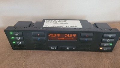 used BMW X5 E53 E39 525 540 Climate Control unit 6972165 missing Auto button