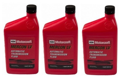 For OEM Ford 3 Quarts MERCON-LV Automatic Transmission Fluids Genuine XT*10*QLVC