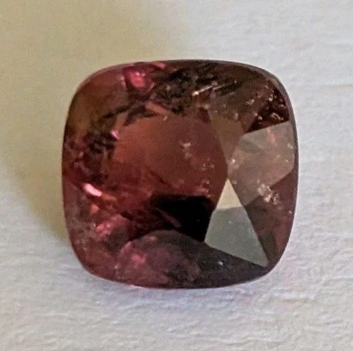 1.75 ct. Orange Saphir Edelstein Kissen Schliff Schmuck unerhitzt  - Bild 1 von 4