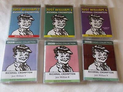 ASSORTED JUST WILLIAM  2 x  CASSETTE AUDIO  BOOKS ( CHOOSE ).