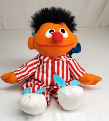 Vintage 1996 Tyco Sesame Street SING & SNORE ERNIE Singing Talking