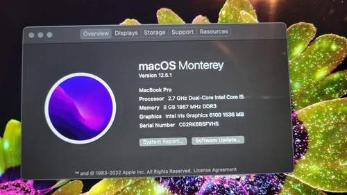 Apple MacBook Pro A1502 13" Retina (2015) – i5, 2.7 GHz, 8GB – Clean & Working - Picture 6 of 7