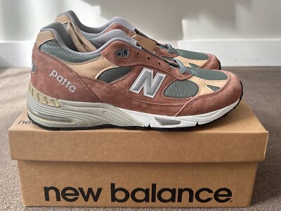 patta x new balance 991 dusty pink