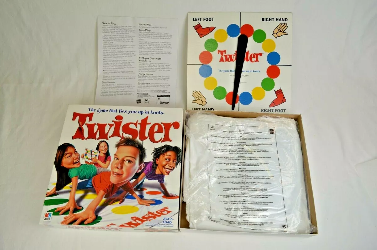 Vintage Twister Game Classic Group Complete 1986 