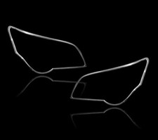 Chrome Headlights Trim Bezel Cover Surround Rim For Lexus GX460 10-13