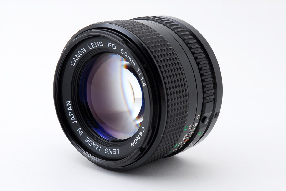 CANON　newFD 50mm 1:1.4 Gear Review: Canon 