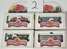 N Scale Bachmann Freight Cars Lot Of 5 NOS Dome Tank, Reefer, Hopper, More