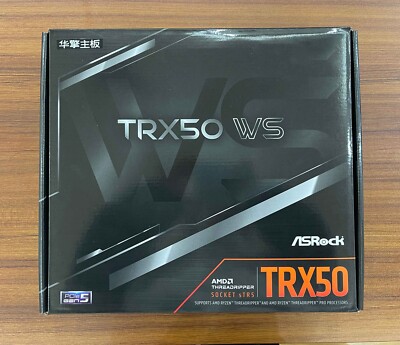 Asrock TRX50 WS Supports AMD Ryzen Threadripper PRO 7000  AMD Socket sTR5