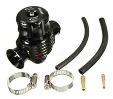 NERO VALVOLA BLOW BOV POP OFF REGOLABILE SFIATO ESTERNO 25MM UNIVERSALE AUTO