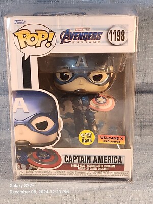 Funko Pop! Marvel - Avengers End Game - Captain America #1198 - Volcano Ex.