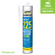 Glazing Silicone 295ml (Various Colours)