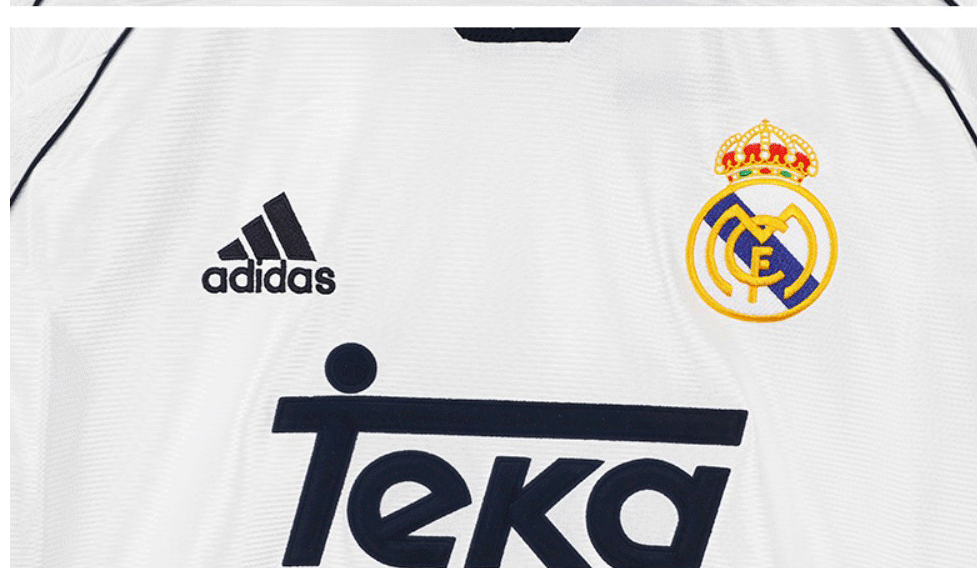 Tシャツ・カットソー ADIDAS REAL MADRID 99/00 JERSEY 5FT1564 adidas Real Madrid 99/00 Home Jersey Remake JJ3801 | eBay
