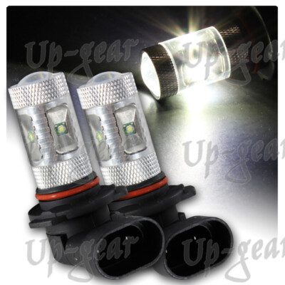 White 6 LED 9006 HB4 CREE 30W High Power Headlight Fog Driving Light Bulbs 2PCS