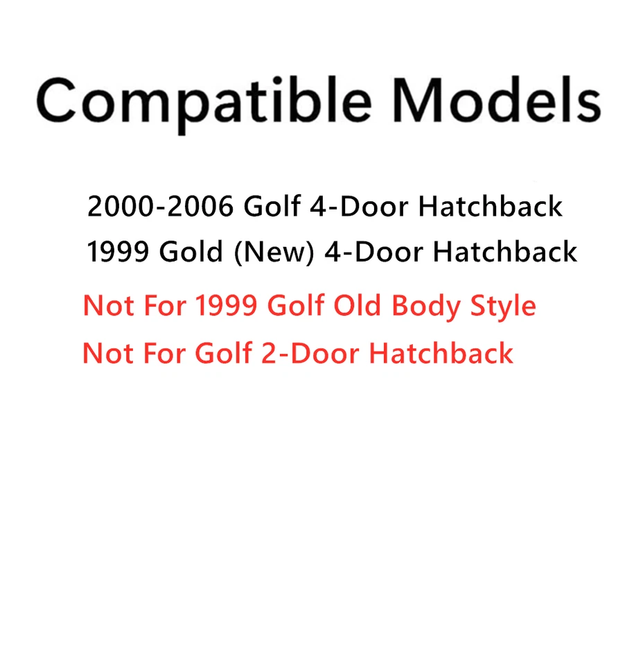 Volkswagen Golf 1999-2006 nuevo pasajero 4 puertas puerta delantera derecha ventana vidrio Foto 3 de 4