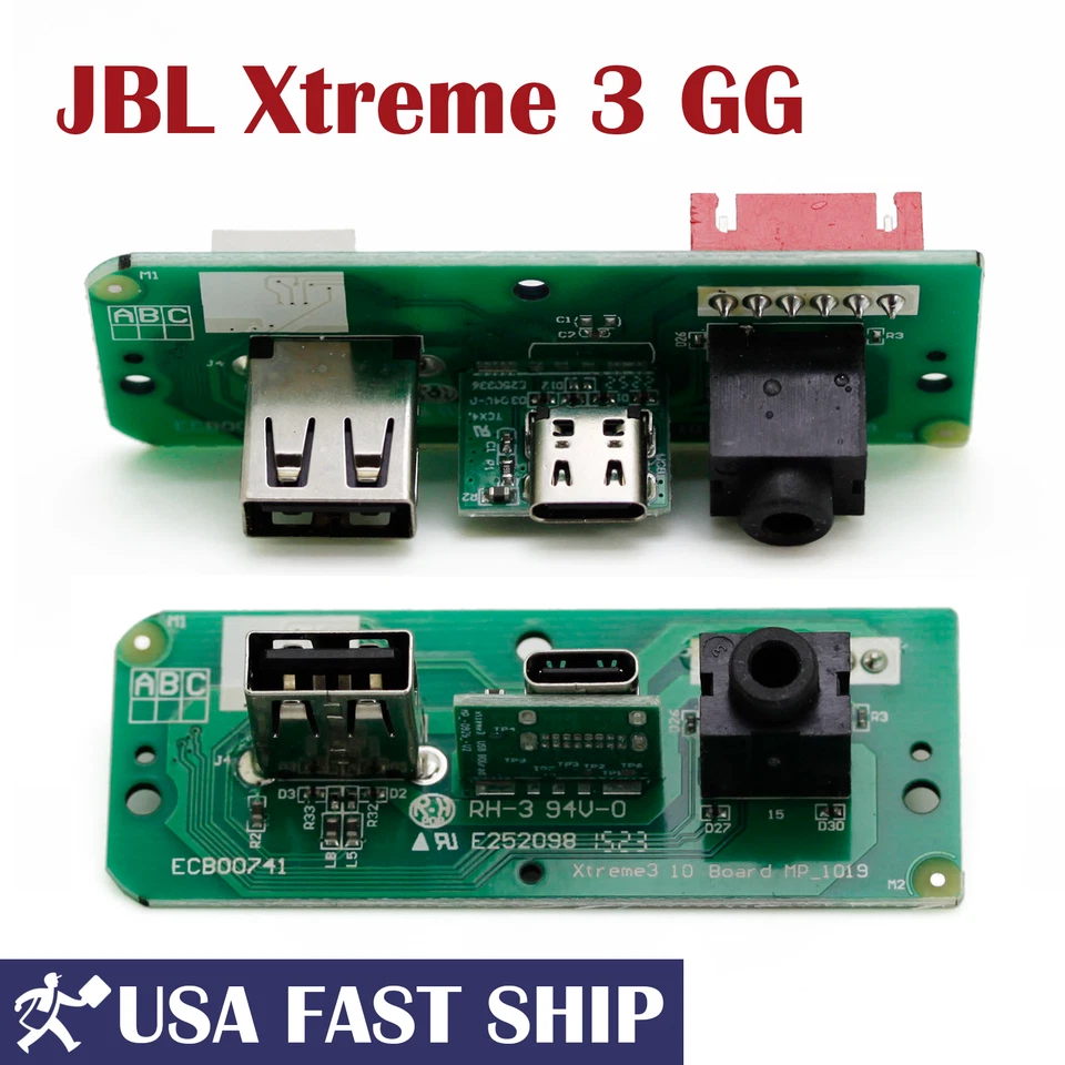 Genuine USB Charging Port Board Connector Power Jack For JBL Xtreme 3 Version GG