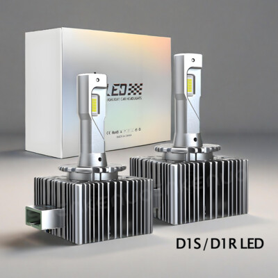 D1S D1R LED Headlight Kit Bulbs 70W 6500K White HID Replace Lamp Pack of 2