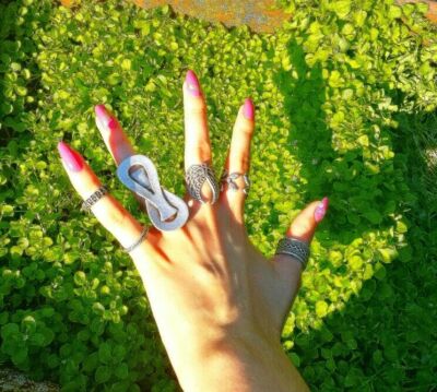 Super SALE! 5 Stück per Random Zufall zusammengestellte Ringe Unisex