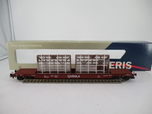 Heris Spur H0 11506 Glastransportwagen "Vegla" der DB in OVP