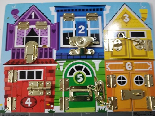 Melissa and Doug Latches Board | eBay