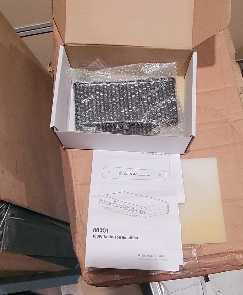 mini audio amplifier 100 Class D Amp Behind Flat Screen TV - Image 2 of 4