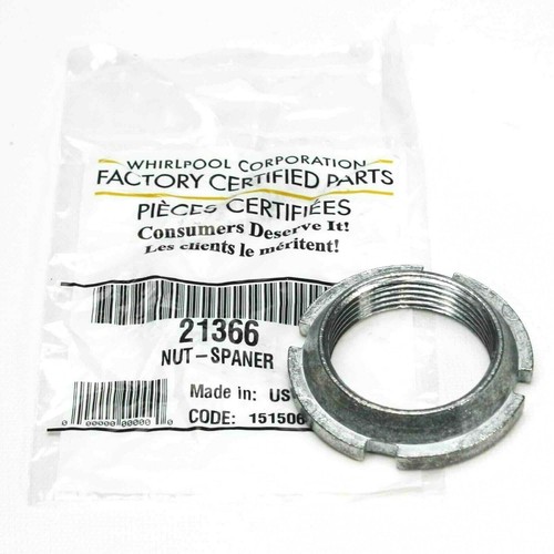 OEM Whirlpool WP21366 Washer Spanner Nut 21366 PS11738884 AP6005824