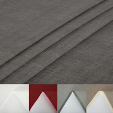 Wachstuch Tischdecke oval abwaschbar Leinenoptik grob Struktur Gartentischdecke 