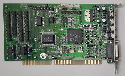 Shuttle Spacewalker Sound System 48 plus ISA Sound Card (OPTi 82C929, 1995)