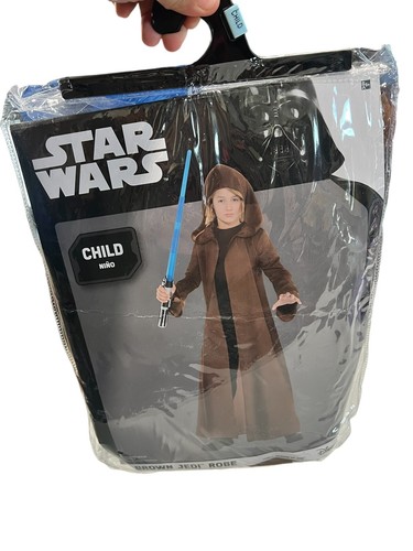 Child’s Jedi Robe Costume – Disney Star Wars – Size Medium – Quick Ship