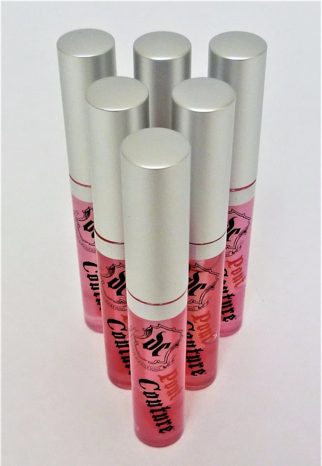 DEVOTED CREATIONS "POUT COUTURE" LIP GLOSS .27Z, 6-PC LOT - NEW - Image 2 of 4