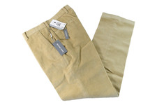 Michael Kors Mens Corduroy Pants New 30 x 30 Camel Flat Front Modern Fit Marica