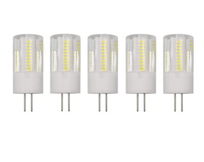 5pcs G4 Led Bulb 3W 66-3014 Lamp AC/DC 12V Ceramics Lights White Daylight H