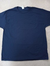 Hanes Men Crew Neck T-Shirt 100 Cotton Plain XL New Without Tags