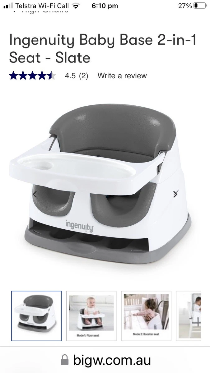 Ingenuity Portable Baby Seat eBay